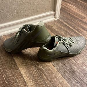 Olive Green Nike Metcon 5 CrossFit Shoes